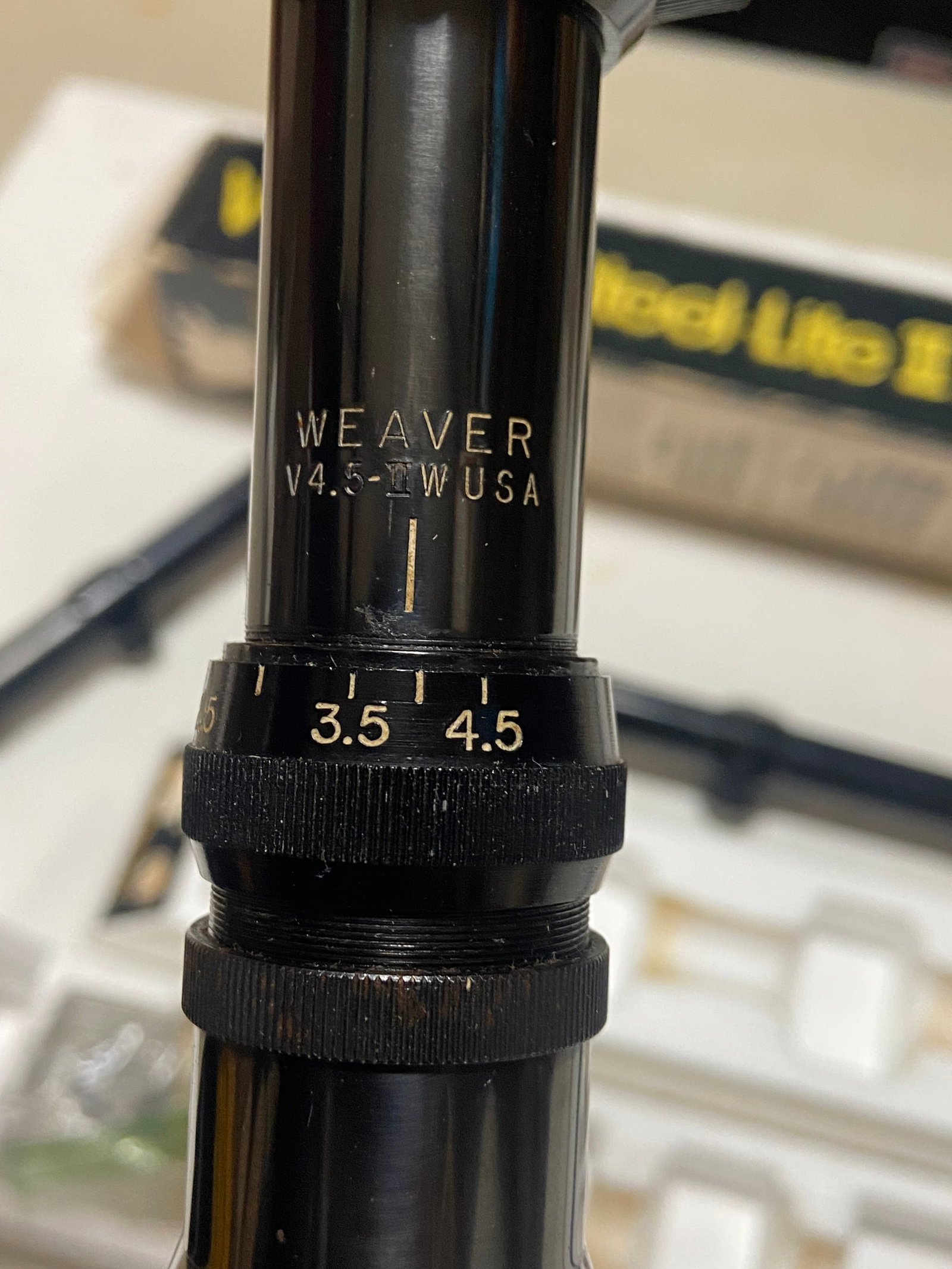 (2) Vintage Weaver Scopes in Box - 9