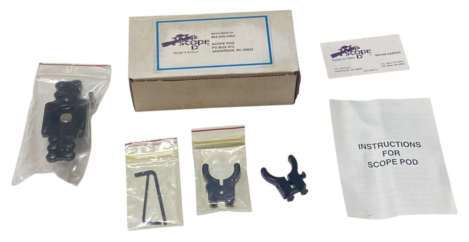 Accu-Tech Scope Pod in Box: Model #ACCU1