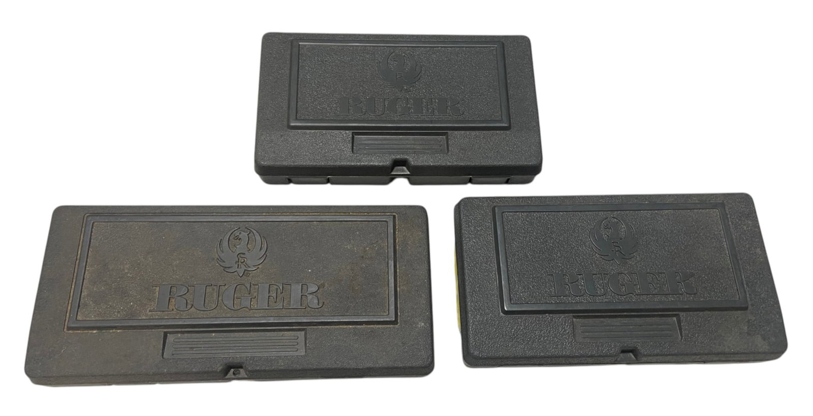 (3) Factory Ruger Hard Cases : See Photo(s).
