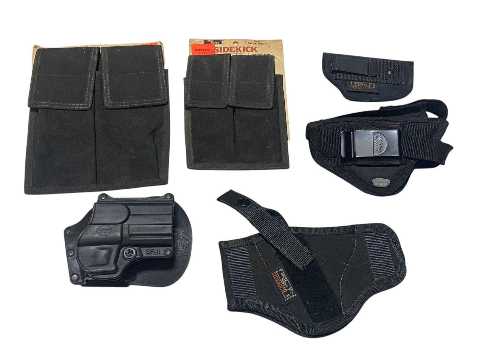 Lot of Nylon and Kydex Holsters: See Photo(s).