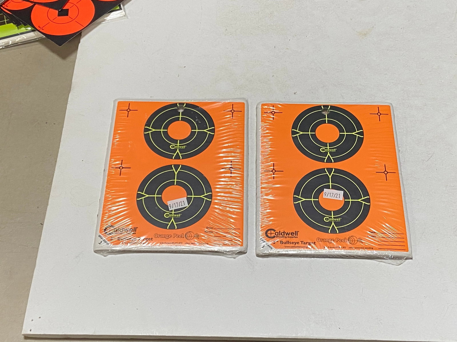 Gun Shooter Lot - Rest, Targets, Electronic Ear Protection - 8