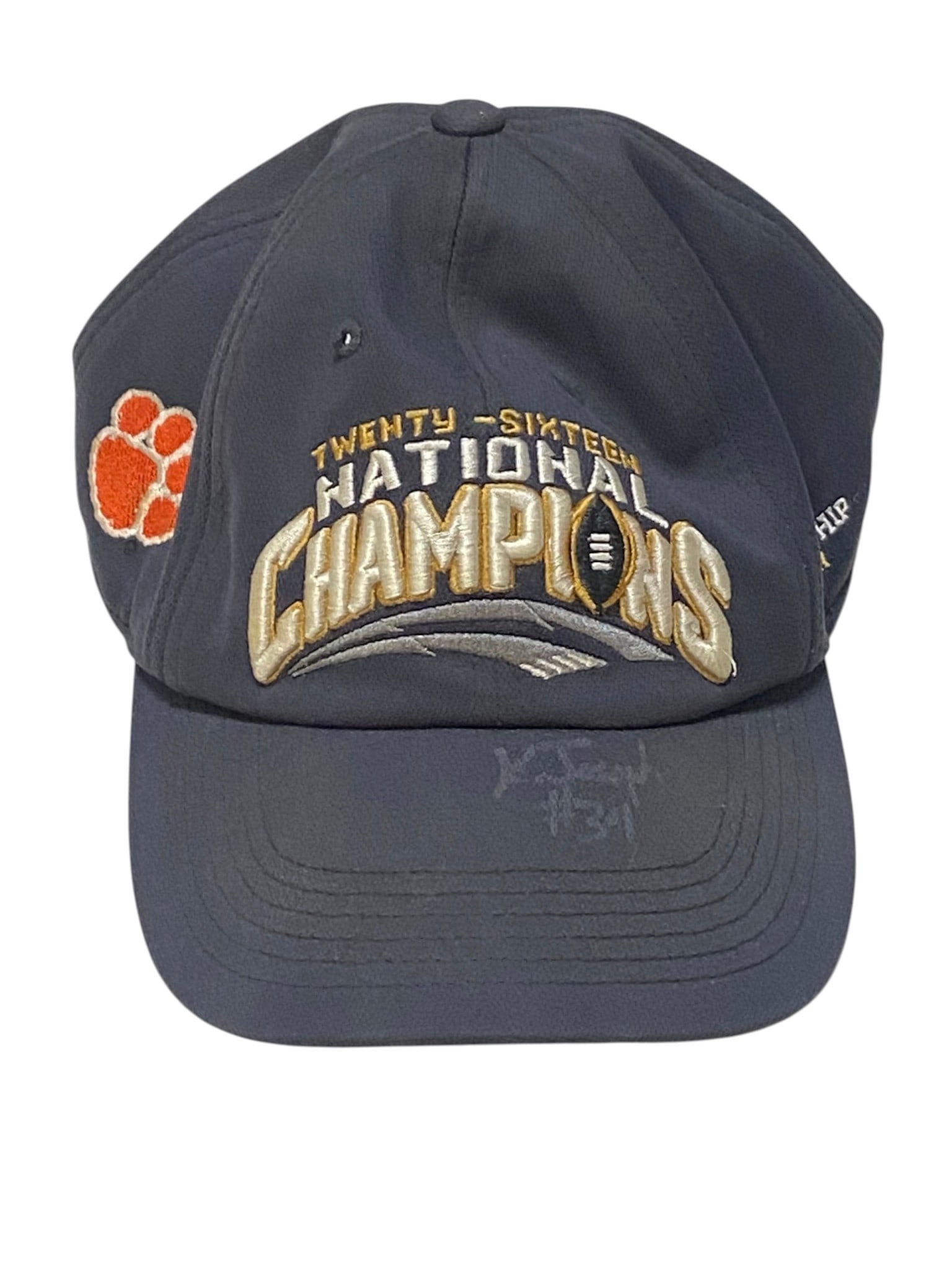2016 National Champions Clemson Hat signed by K. Joseph #34. Good condition.: See Photo(s).