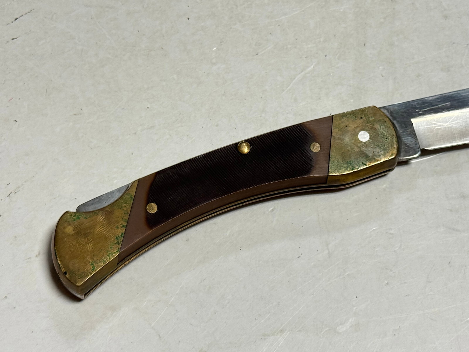 Schrade Old Timer 70T Folding Pocket Knife in Pouch - 5