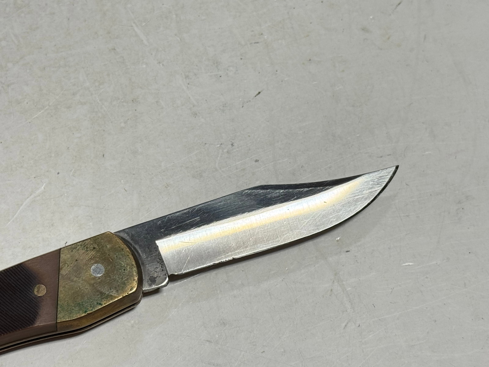 Schrade Old Timer 70T Folding Pocket Knife in Pouch - 6