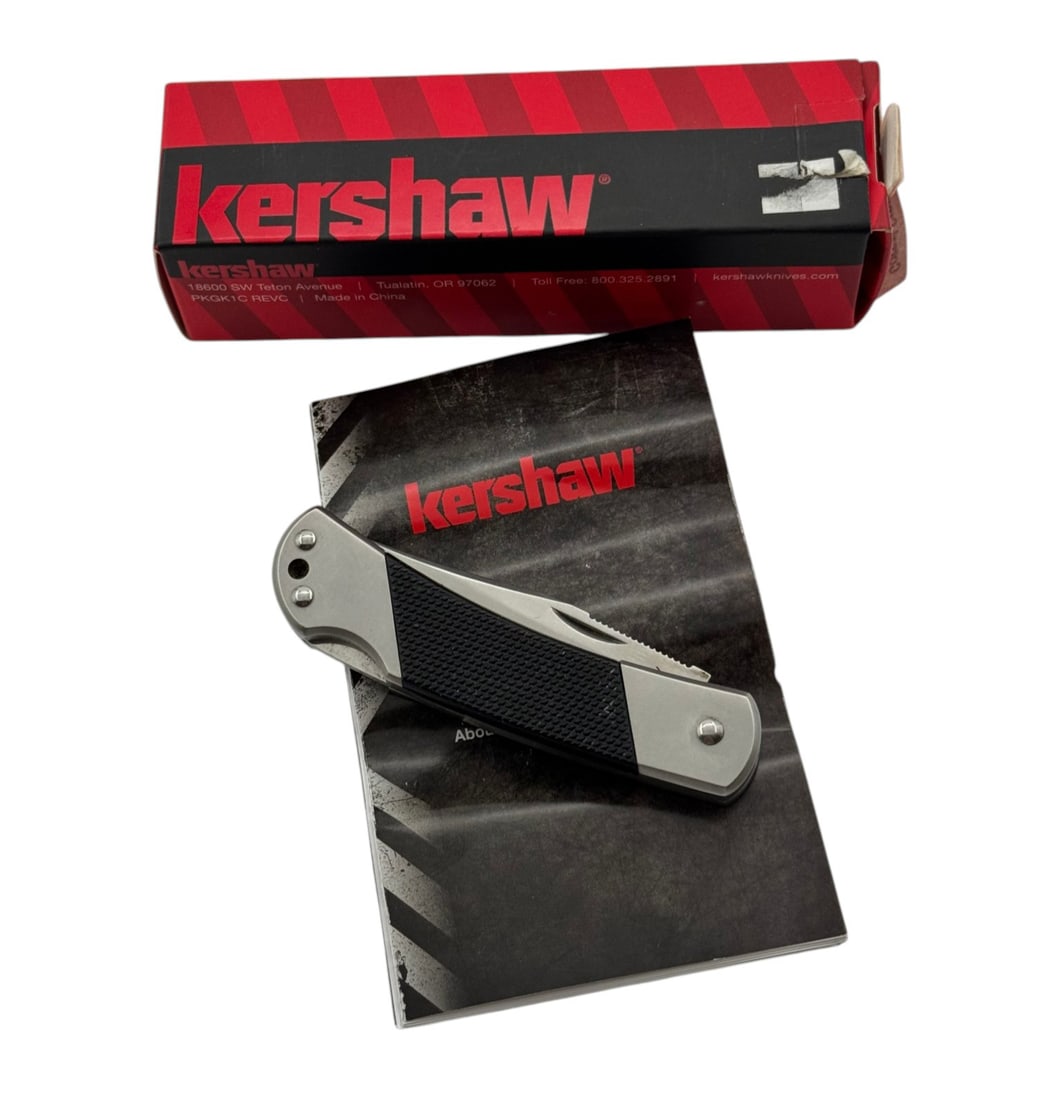 Excellent Kershaw Corral Creek 3115 Folding Pocket Knife in Box: See Photo(s).