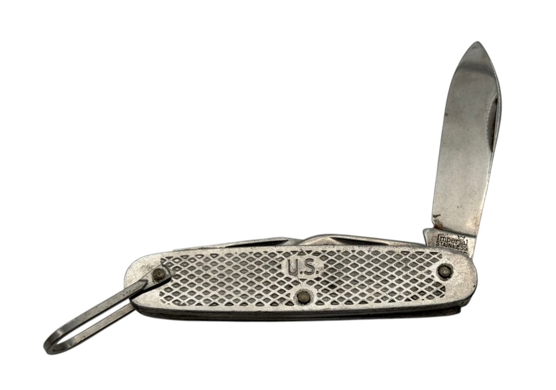 1976 Imperial Stainless US Folding 4-Blade Pocket Knife: Excellent condition