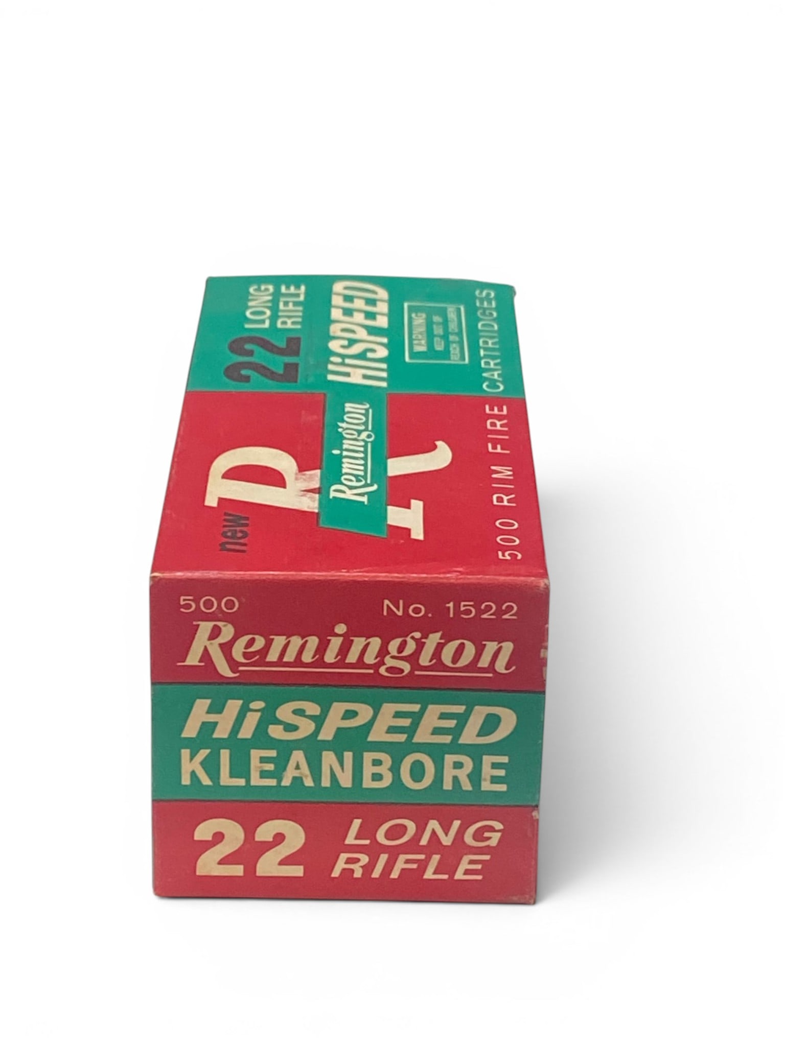 Vintage NIB 500rds. of .22 LR Remington Hi Speed Kleanbore Ammunition: See Photo(s).
