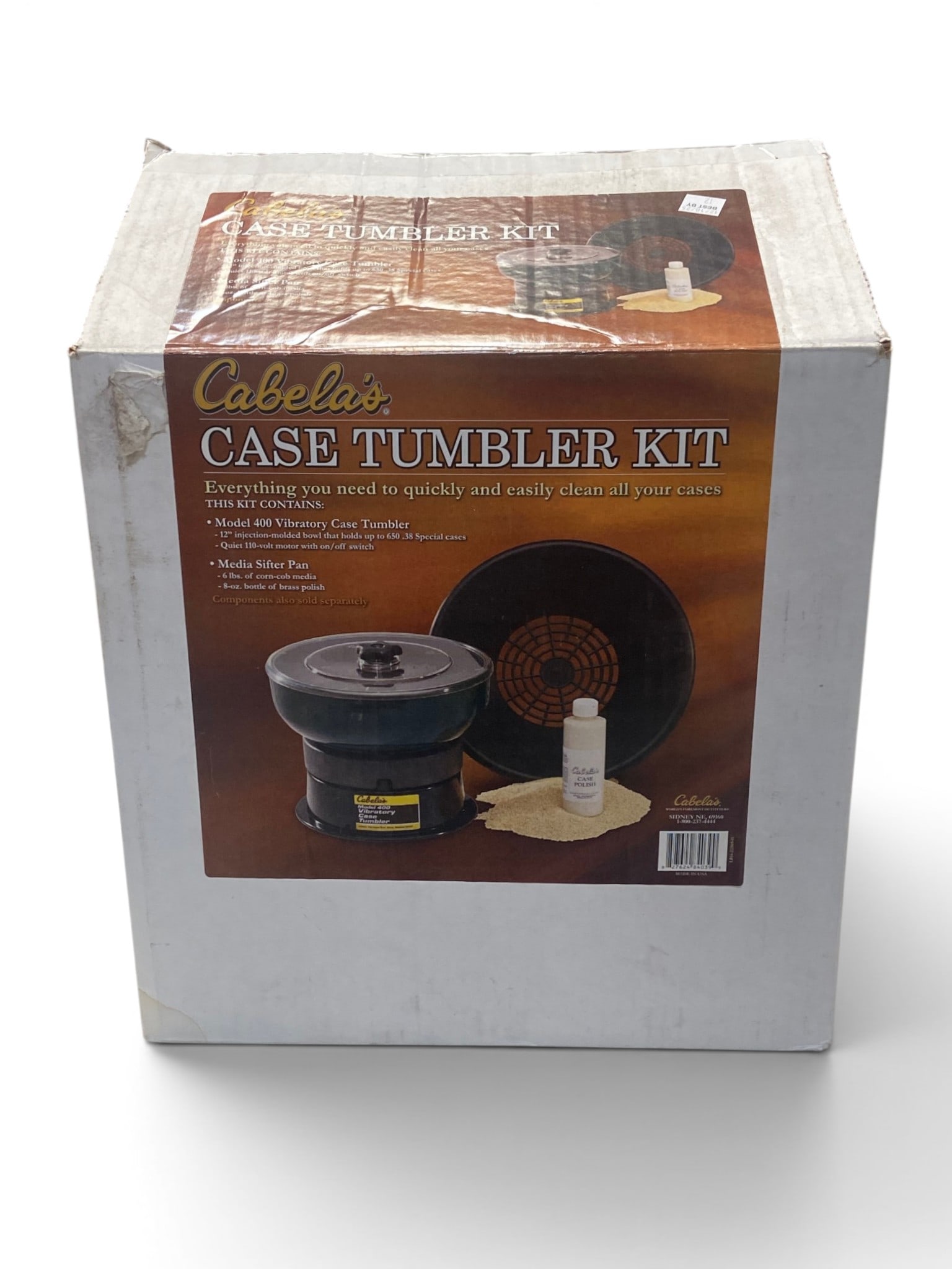 Cabela’s Model 400 Vibratory Case Tumbler Kit: See photos for components