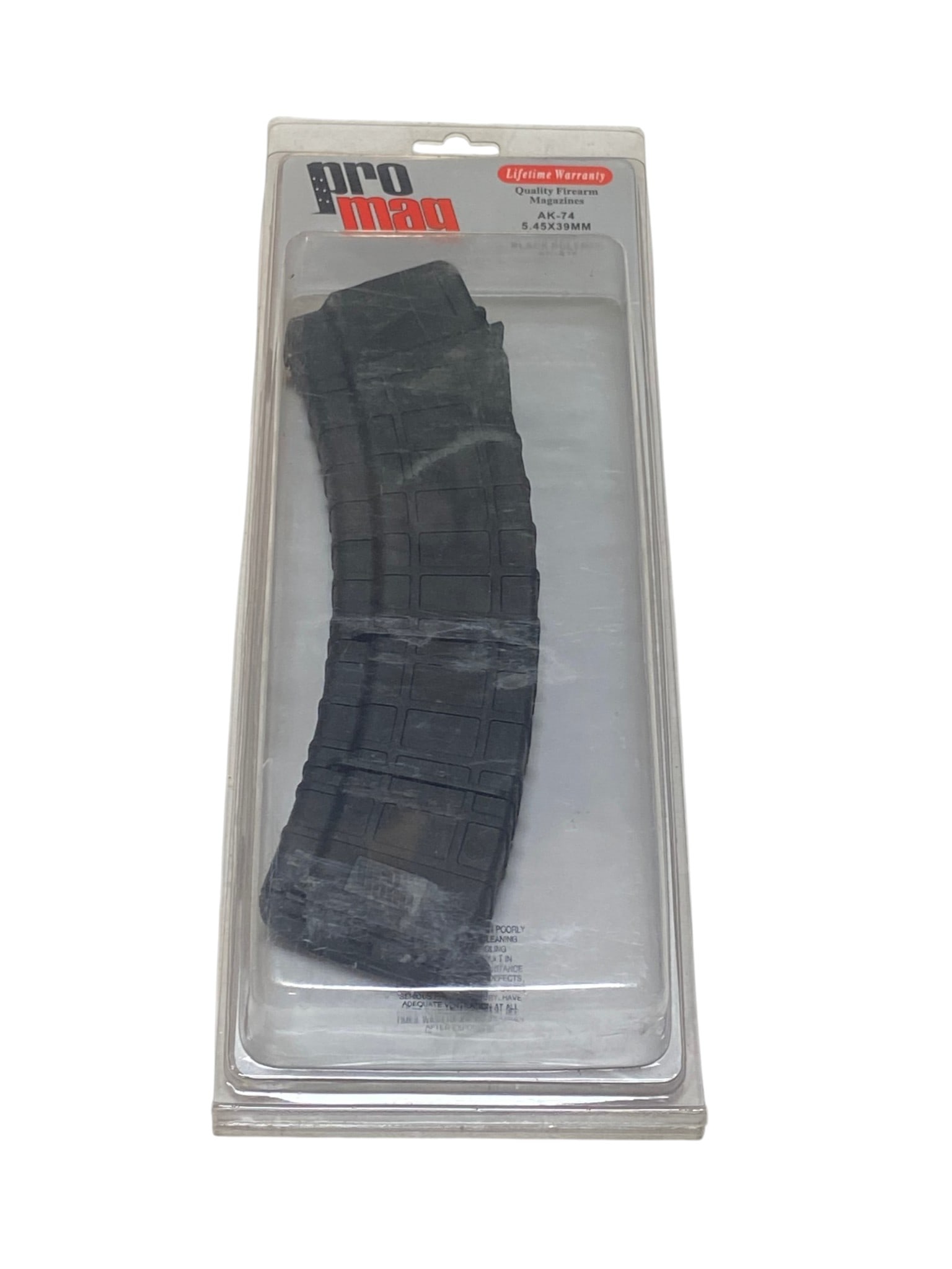 NIB Pro Mag AK-74/5.45x39MM 40rd. Black Polymer Magazine: See Photo(s).