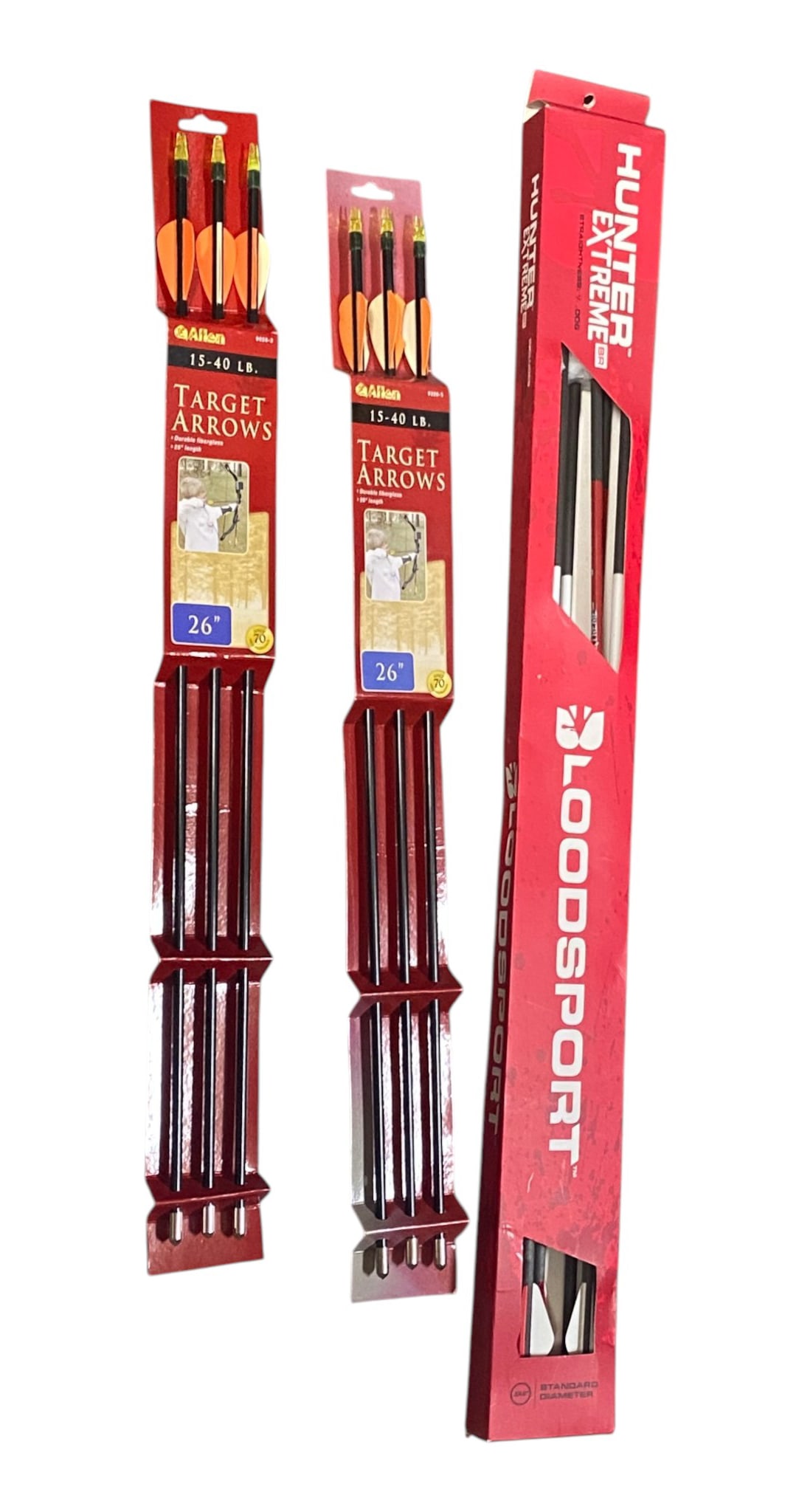 (6) 26” Target Arrows & (6) Carbon Hunter Extreme BR Arrows  (1 of 10)