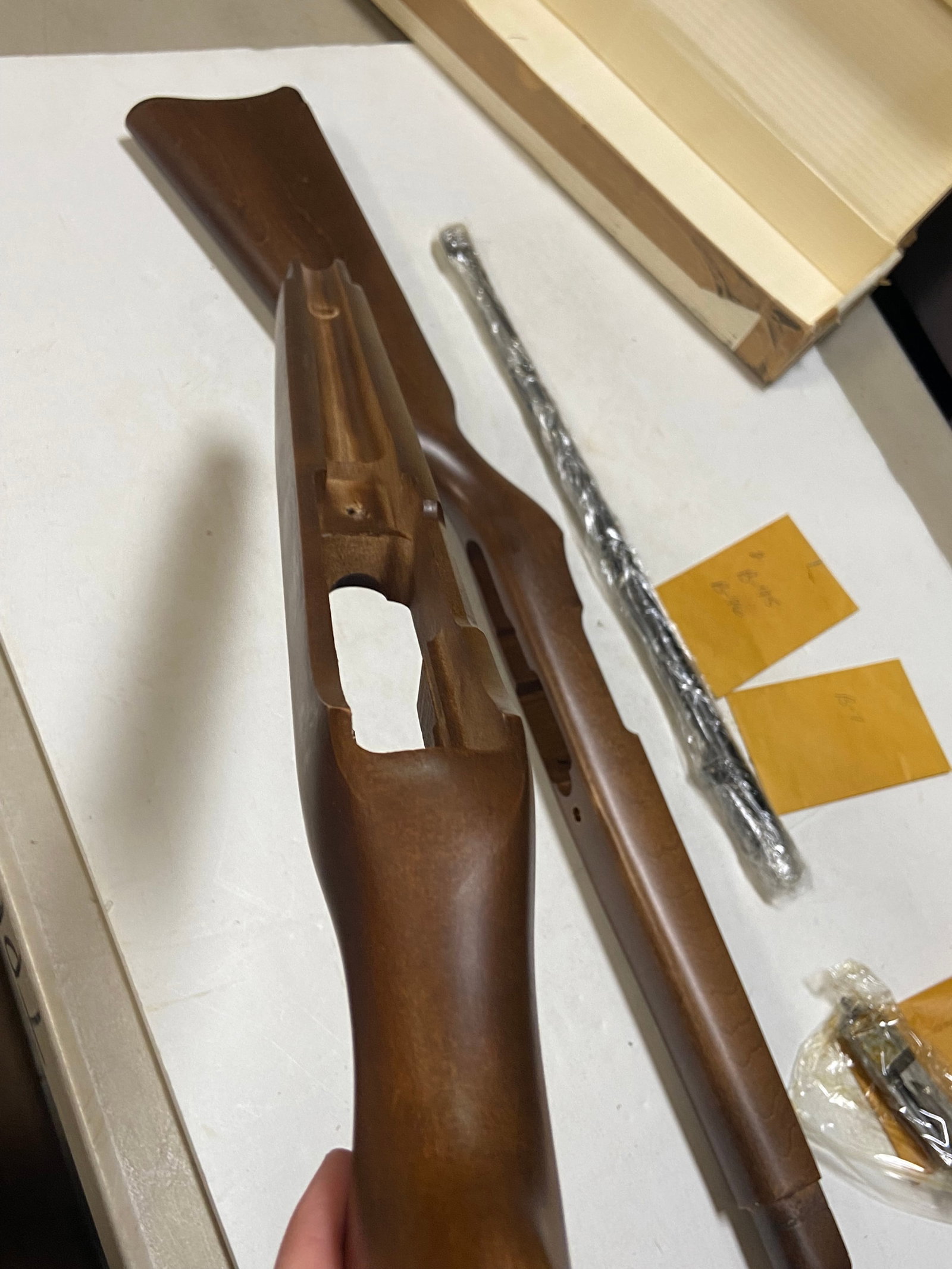Ruger 10/22 Parts and (2) Wooden Stocks and Barrel - 4