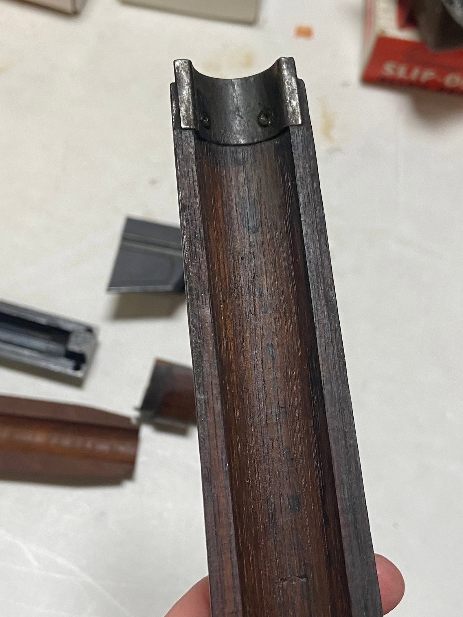 Enfield and M1 Carbine Wooden Forends and Other Gun Parts - 3