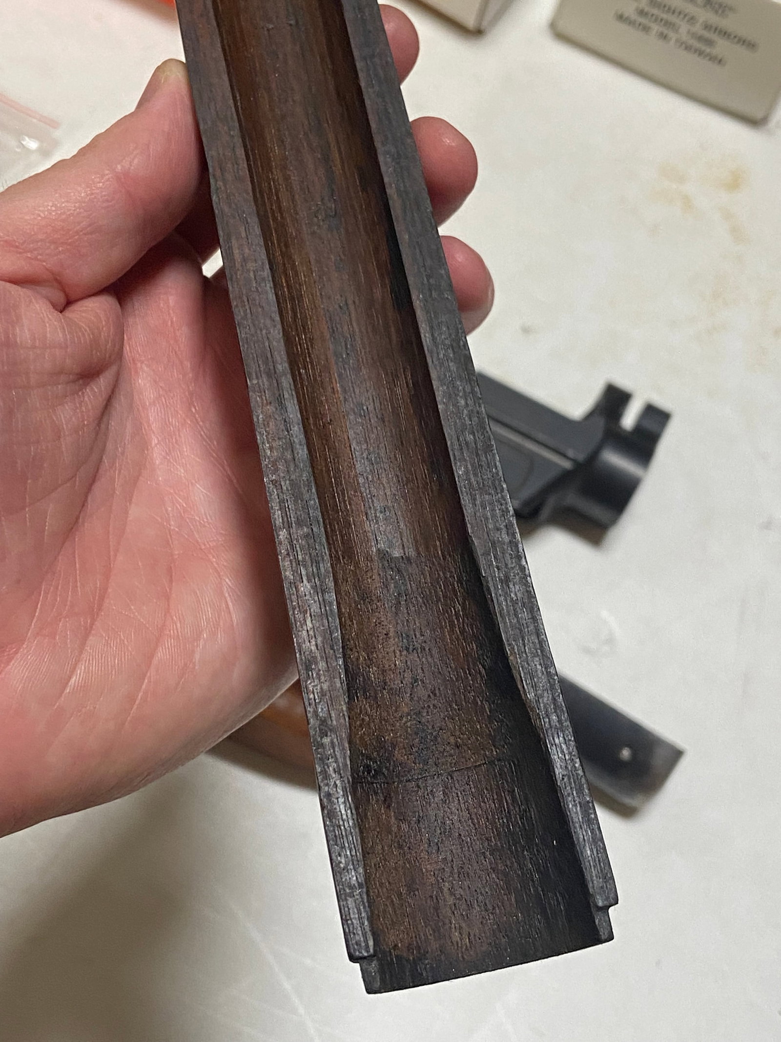 Enfield and M1 Carbine Wooden Forends and Other Gun Parts - 4