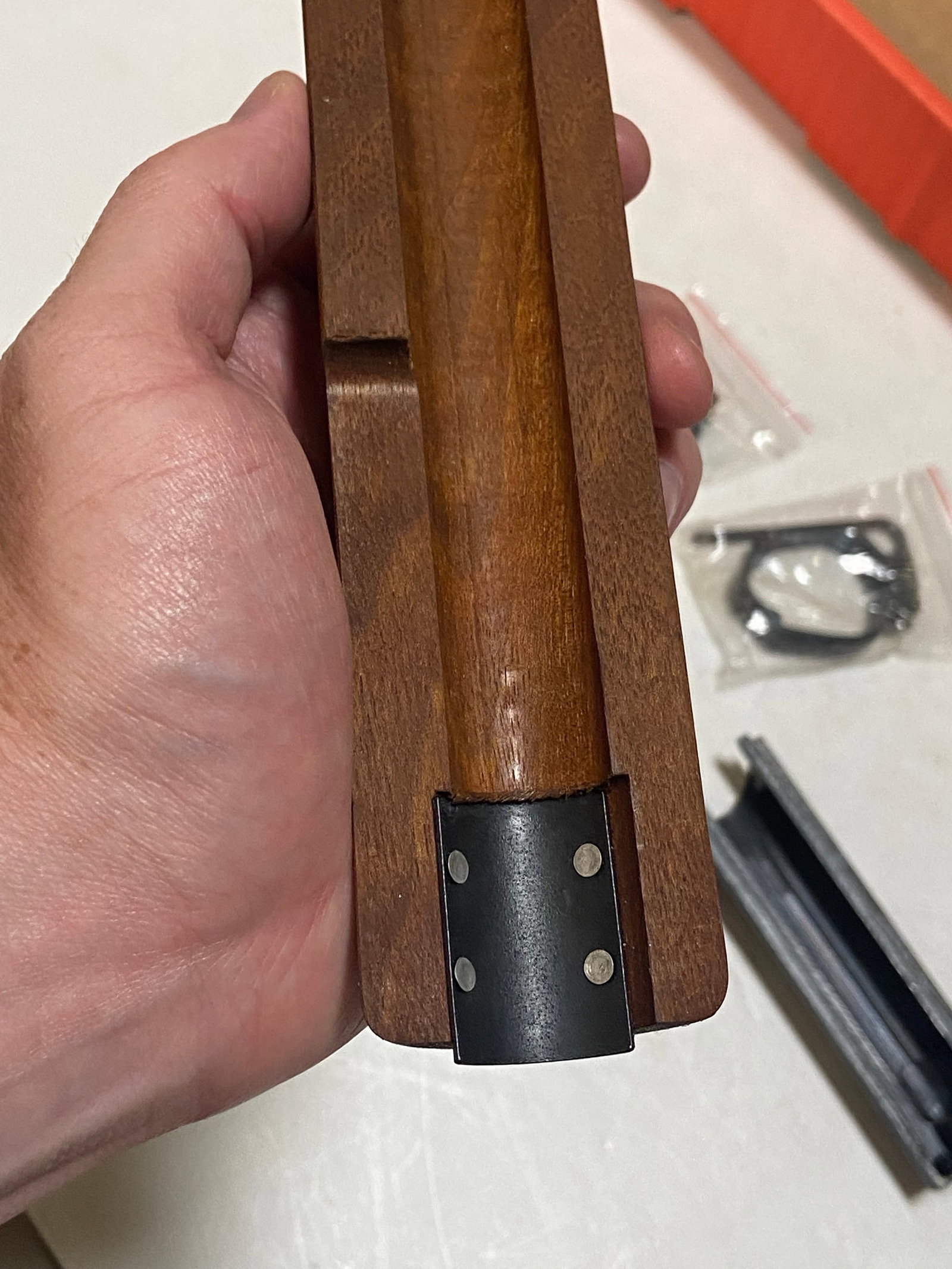 Enfield and M1 Carbine Wooden Forends and Other Gun Parts - 8