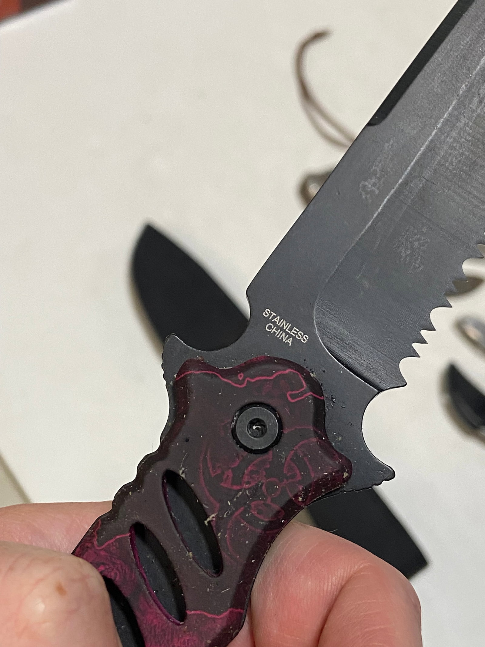 (6) knife lot - 13