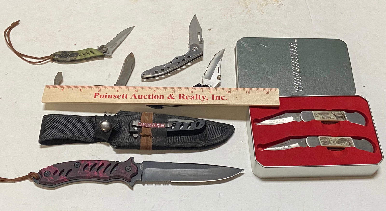 (6) knife lot - 8