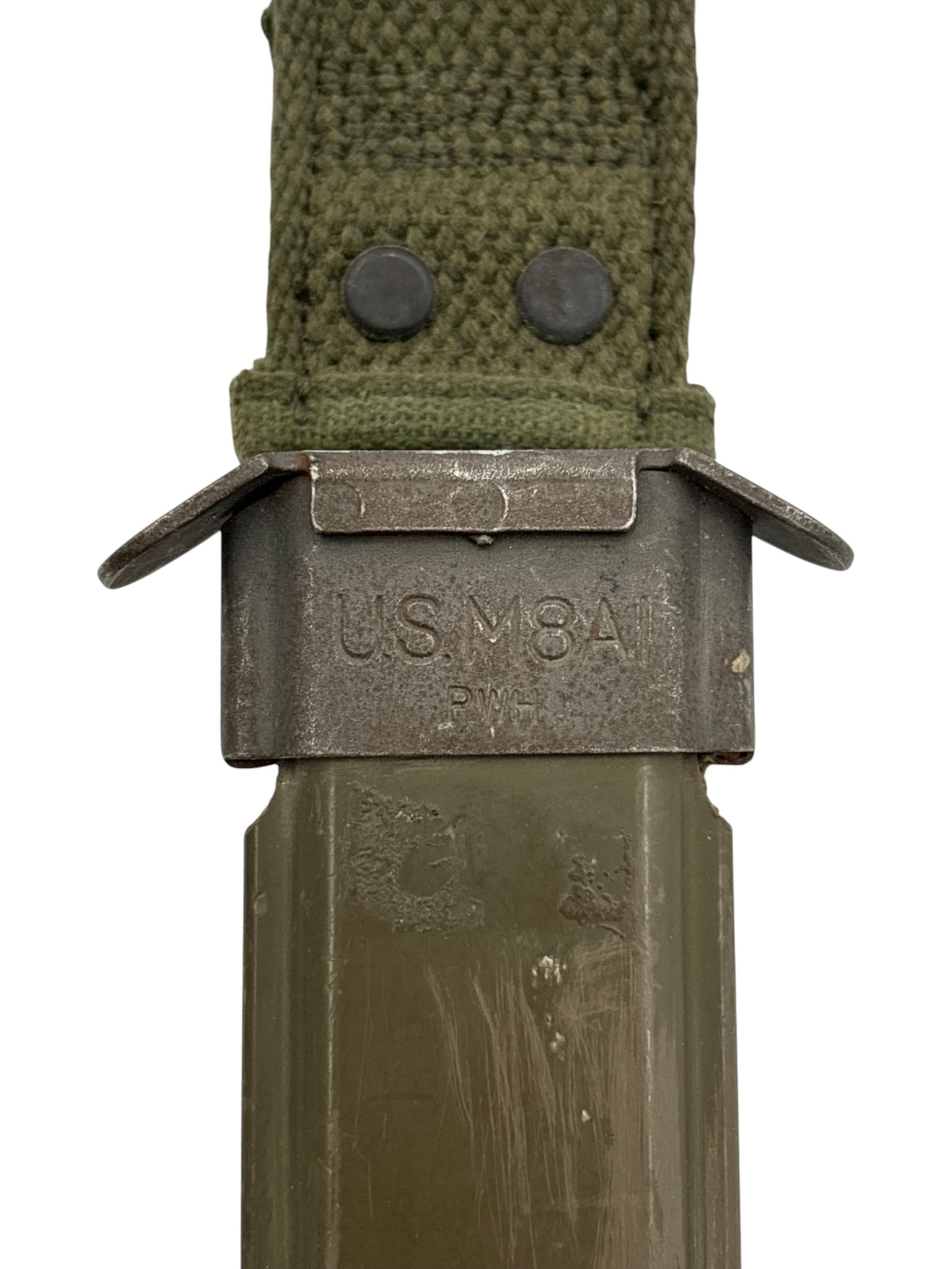 US WWII M1 Garand Bayonet with Scabbard - 10