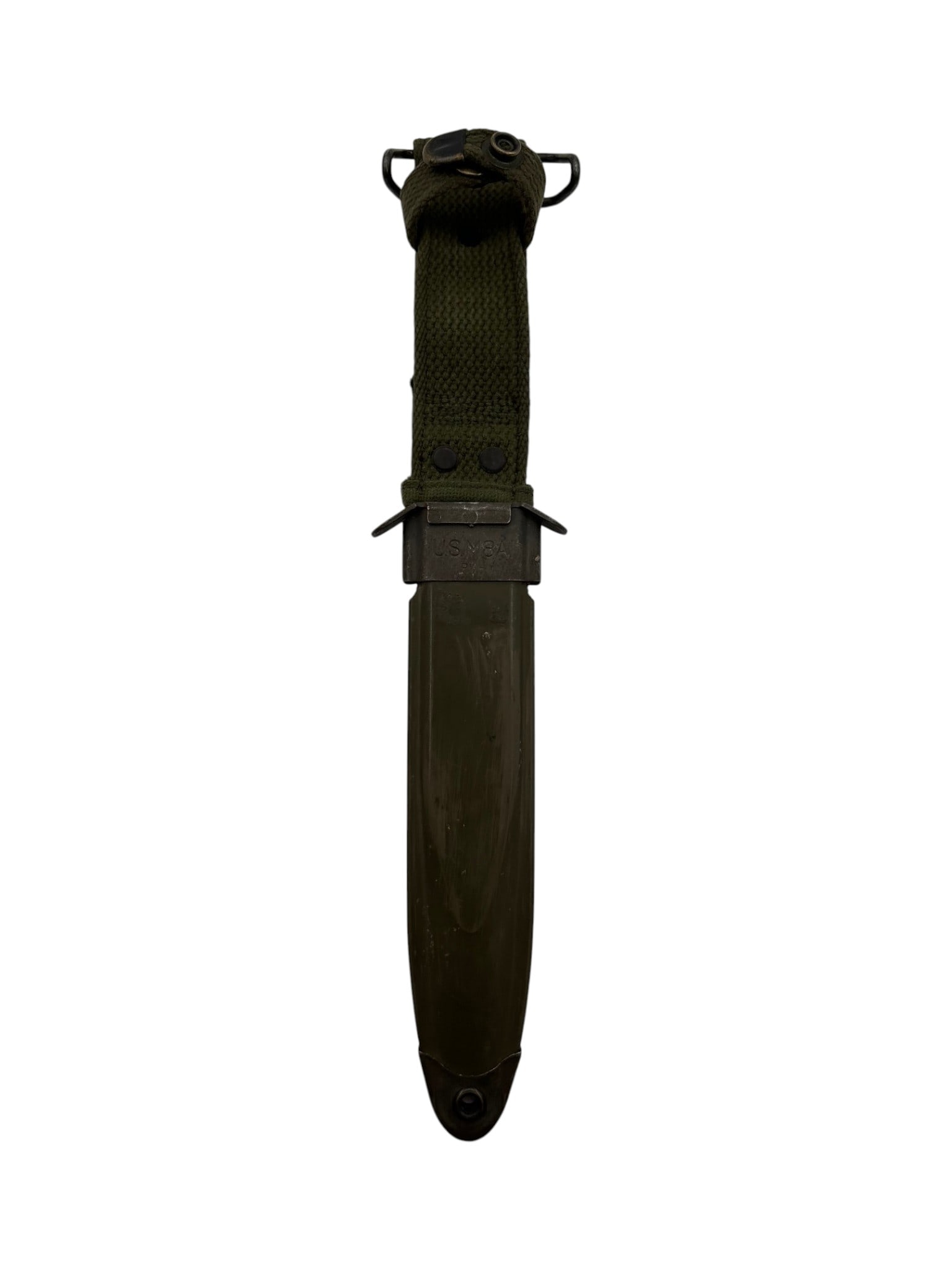 US WWII M1 Garand Bayonet with Scabbard - 8