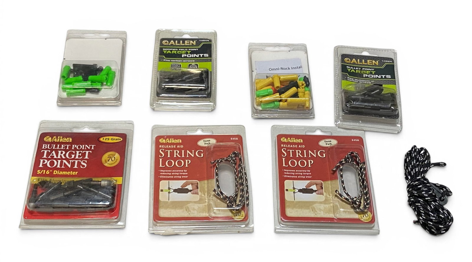 Lot of Multiple NIB Allen and Ten Point Target Points and Allen String Loops (1 of 4)