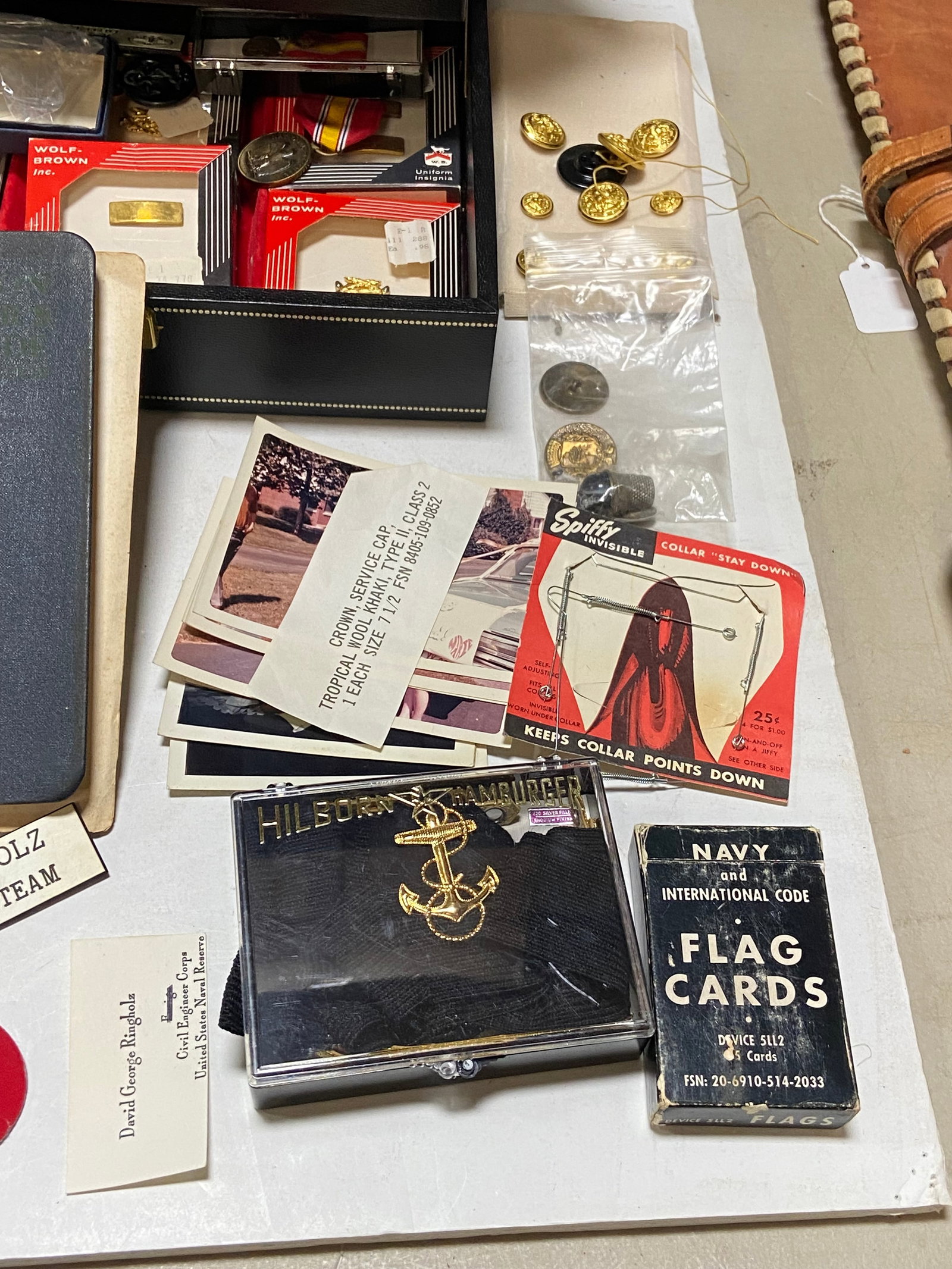 Vietnam USN Veteran Grouping to David Ringholz with Citadel Items - 7