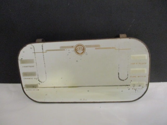 Vintage Oldsmobile De Luxe Clip-On Mirror Visor Service Holder (1 of 9)