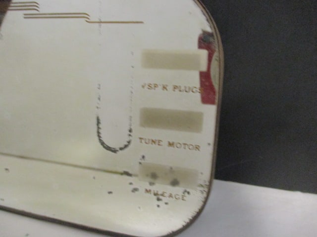 Vintage Oldsmobile De Luxe Clip-On Mirror Visor Service Holder - 3