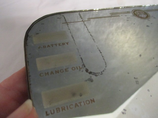 Vintage Oldsmobile De Luxe Clip-On Mirror Visor Service Holder - 6