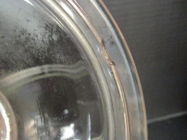 "Meador's Products Always Fresh" General Store Countertop Jar - 4