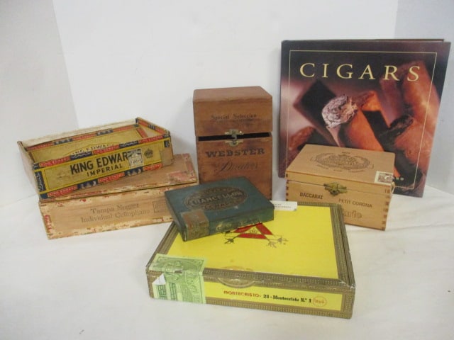Grouping of Cigar Boxes (1 of 17)