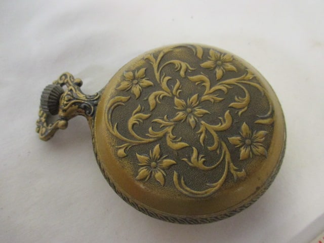 Five Pocket Watches and Cloche Dome - 10