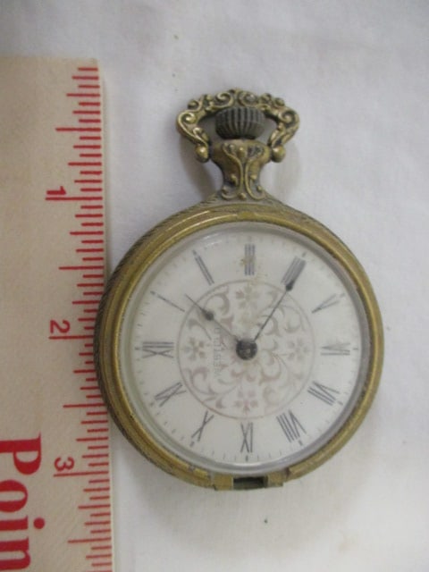 Five Pocket Watches and Cloche Dome - 8