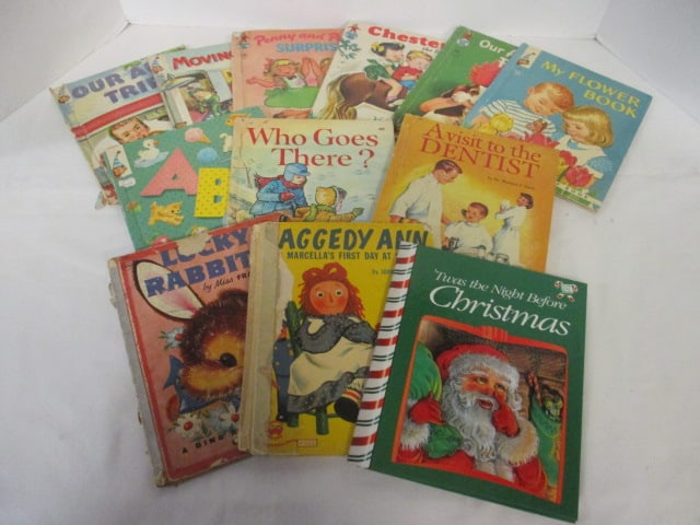 Grouping of Old Children's Books: See pictures and preview for titles and condition
