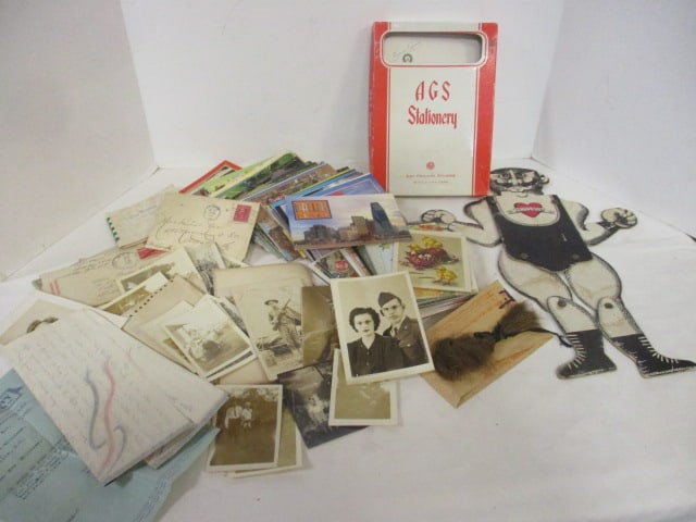 Old Photographs, Postcards and Stationary: Some photos are soldiers