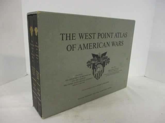1978 "The West Point Atlas of American Wars" in Cardboard Sleeve: 6th printing