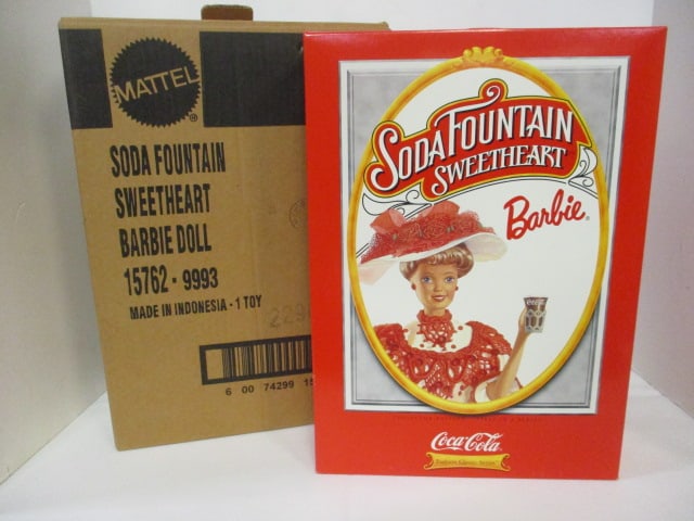 1996 Mattel Soda Foutain Sweetheart Barbie Doll in Original Box (1 of 9)