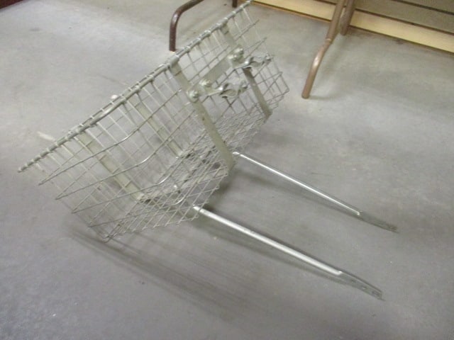 Vintage Wald Wire Bicycle Front Basket: 21" x 15" x 9", Local Pickup Only