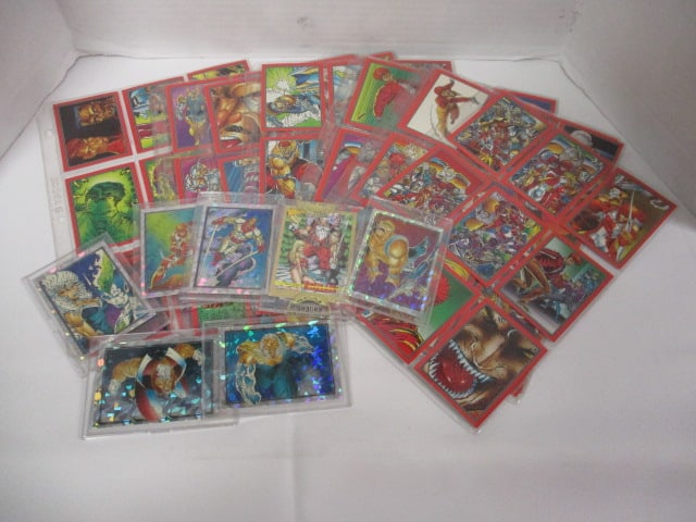 1992 Comic Images "Youngblood" Collector Trading Cards: See pictures and preview for selection, cards have been stored in snap cases and sleeve pages