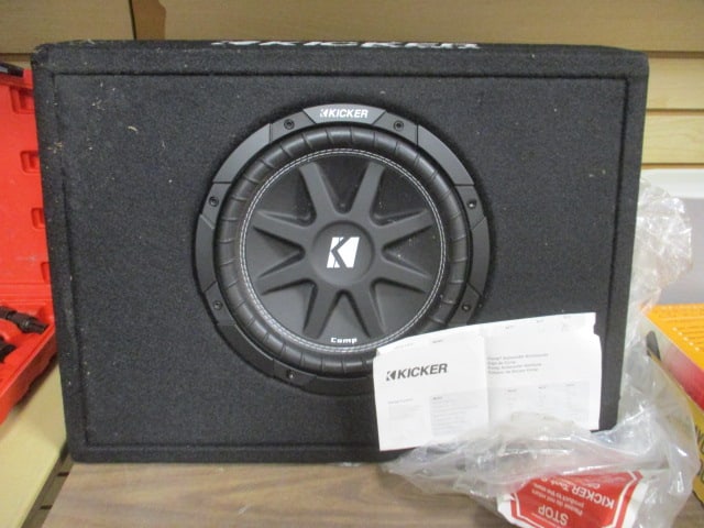 Kicker 4 Ohm Vehicle Subwoofer: Model 43TC104, Local Pickup Only
