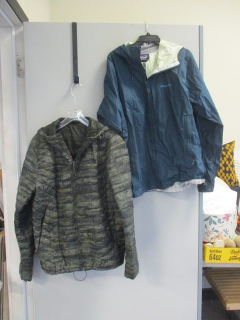 The North Face Puffy Jacket and Patagonia Rain Jacket (1 of 9)