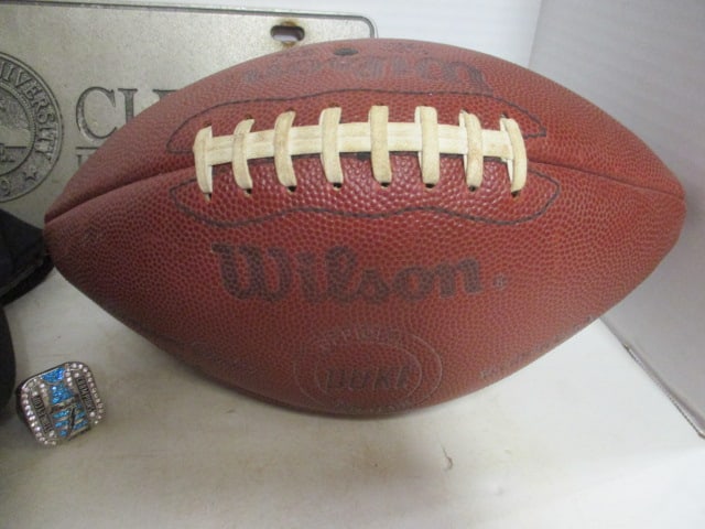 Wilson "The Duke" Football, Miami Dolphins Snap-Back Hat, Wofford Terriers - 2