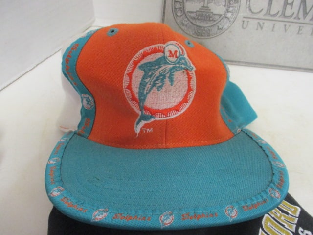 Wilson "The Duke" Football, Miami Dolphins Snap-Back Hat, Wofford Terriers - 7