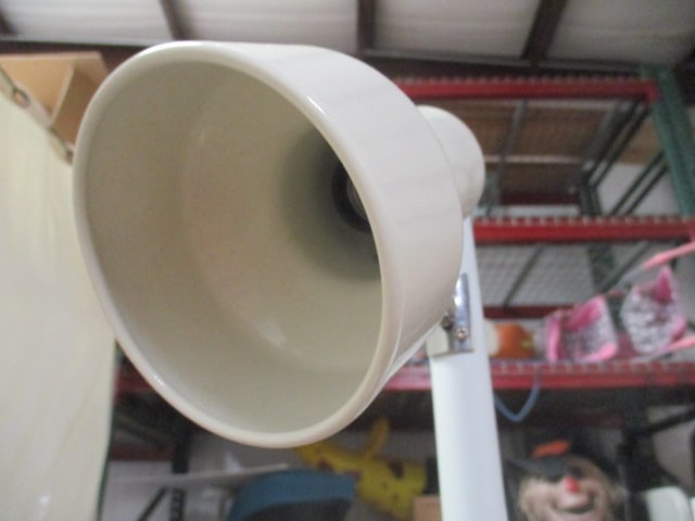 White 3 Adjustable Head Floor Lamp - 3