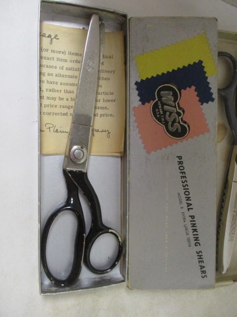 Ginger and Wiss Pinking Shears and Scissors - 13