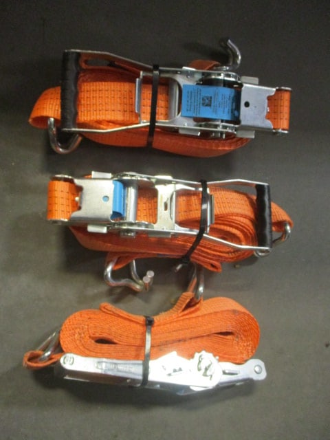 Three Tector Heavy Duty Ratching Tie Downs (1 of 4)