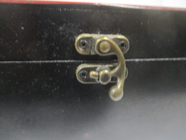 Lined Wood Jewelry Box - 4