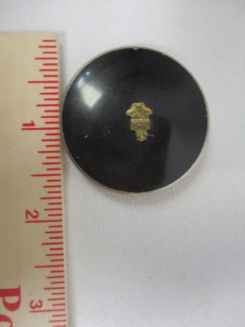 Vintage Scarf Clip Powder Compact with Sorority/Civil Group Crest Emblem - 5