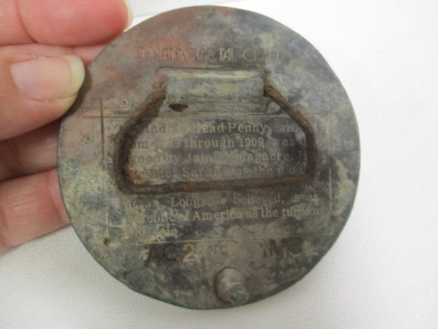 Old Yale Padlock, Advertisement Pocket Knives, "VIP Copenhagen/Skoal Racing" Brass - 3