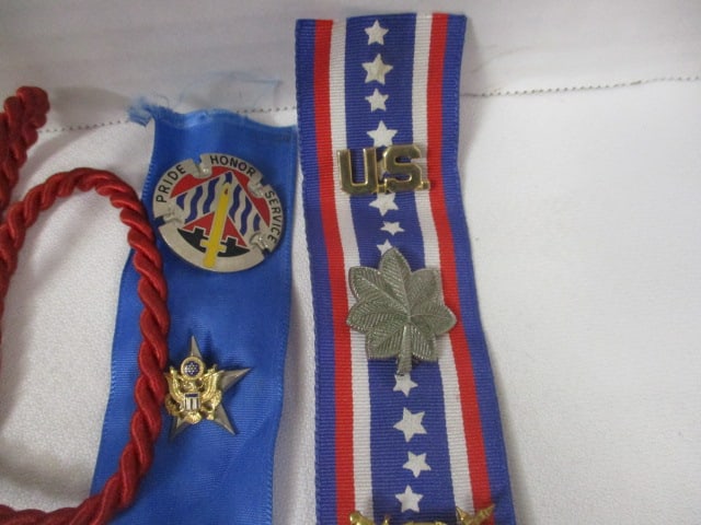 Grouping of Civil Group, Military and Sporting Pins and Medallions - 5