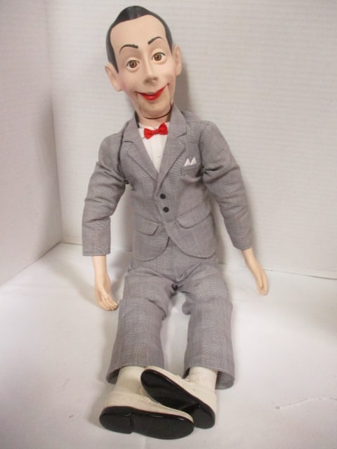 1989 Matchbox Toys Pee Wee Herman Ventriloquist Dummy Doll: 26"h, does not have box-doll only
