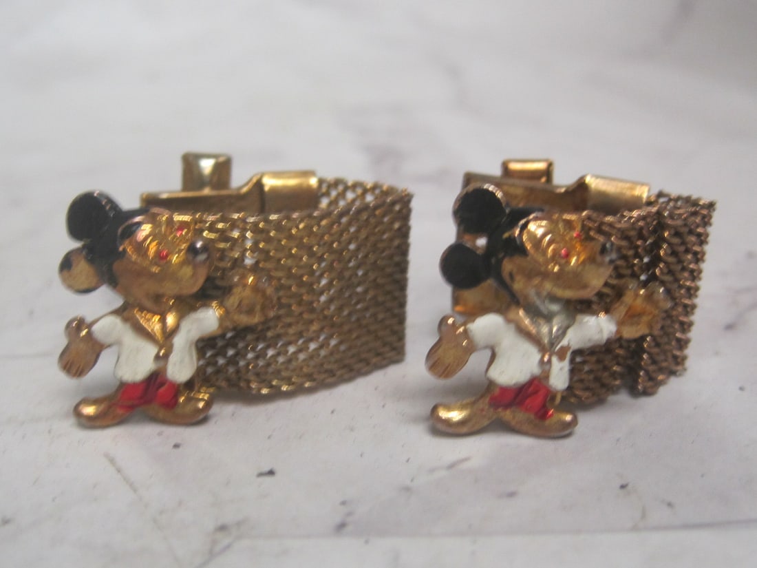 Vintage Mickey Mouse Cufflinks (1 of 5)